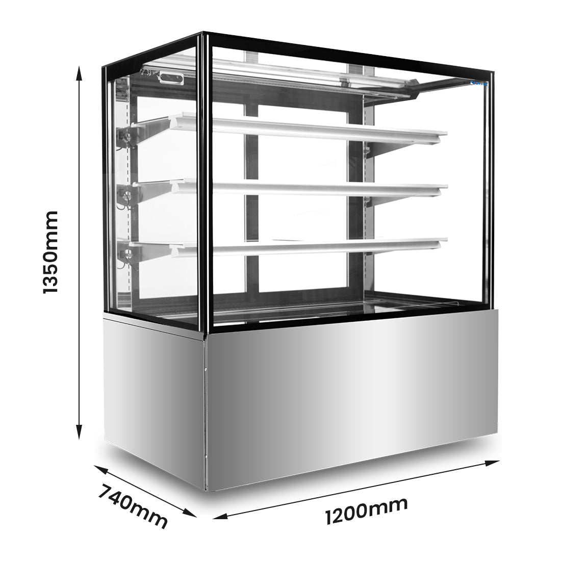Bonvue 1200mm Heated Display Cabinet - H - SF840V - Commercial Kitchen Appliances
