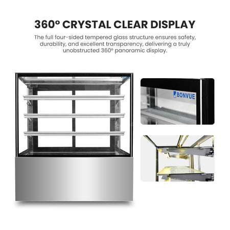 Bonvue 1200mm Heated Display Cabinet - H - SF840V - Commercial Kitchen Appliances