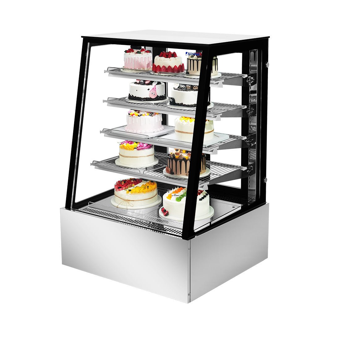 Bonvue 420L Deluxe Chilled Cake Display Cabinet Fridge SLP830C - Commercial Kitchen Appliances