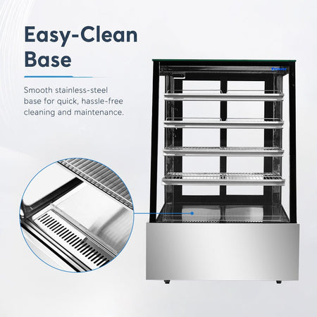 Bonvue 420L Deluxe Chilled Cake Display Cabinet Fridge SLP830C - Commercial Kitchen Appliances