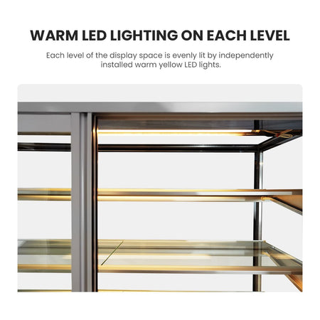Bonvue 900mm Heated Display Cabinet - H - SF830V - Commercial Kitchen Appliances