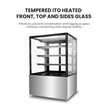 Bonvue 900mm Heated Display Cabinet - H - SF830V - Commercial Kitchen Appliances