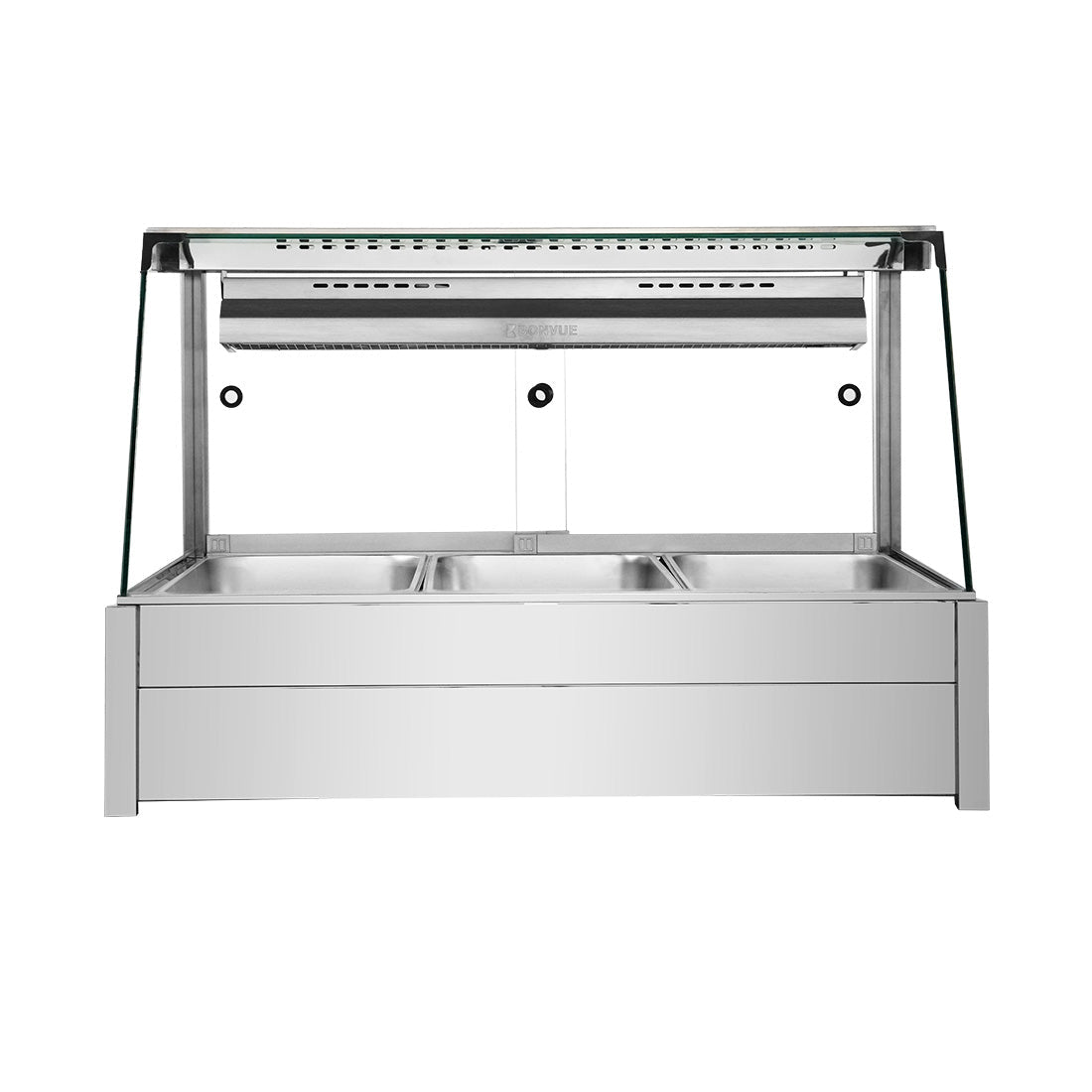Bonvue Angled Countertop Wet and Dry Bain Marie BM11TC - Commercial Kitchen Appliances