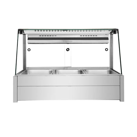 Bonvue Angled Countertop Wet and Dry Bain Marie BM11TC - Commercial Kitchen Appliances