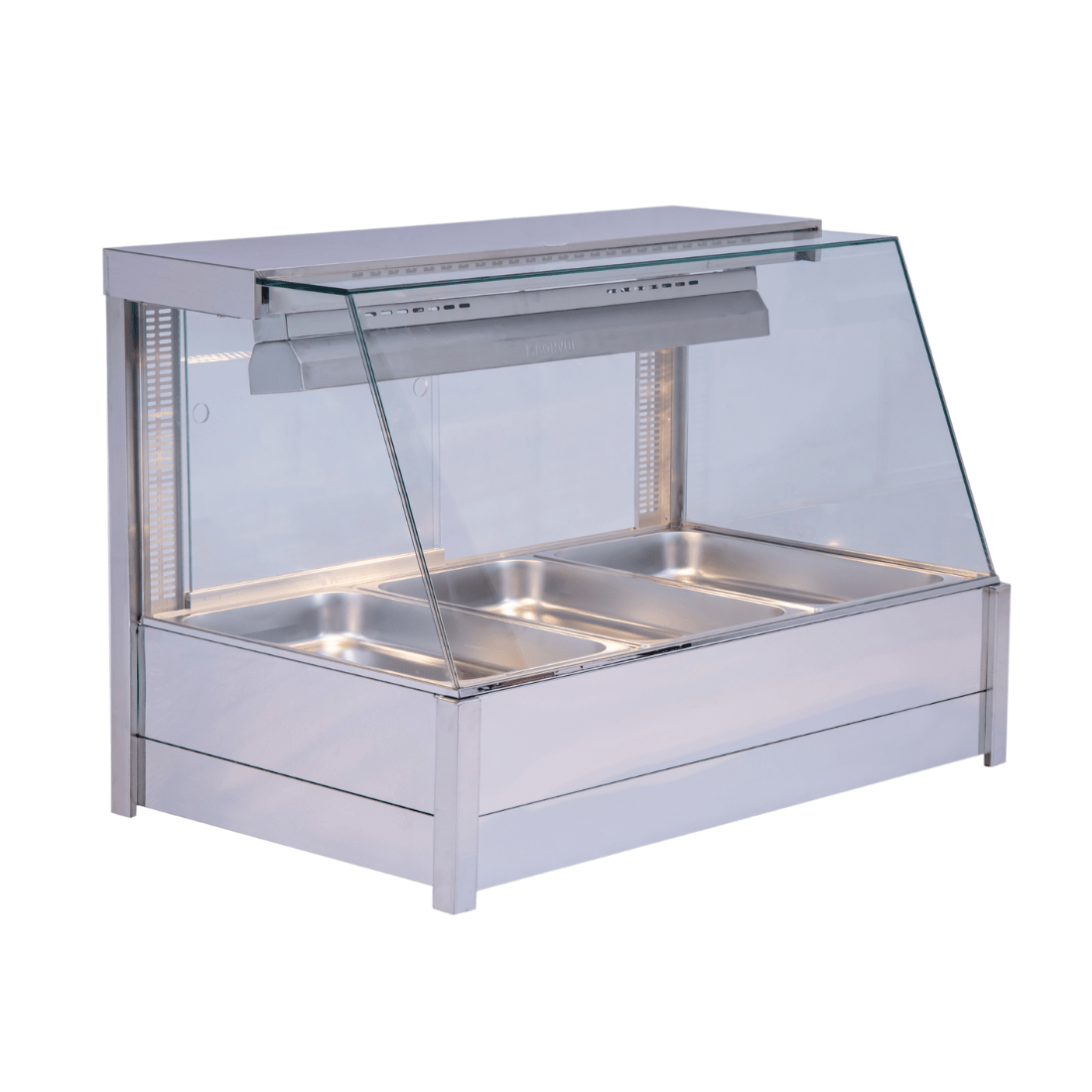 Bonvue Angled Countertop Wet and Dry Bain Marie BM11TC - BM11TC