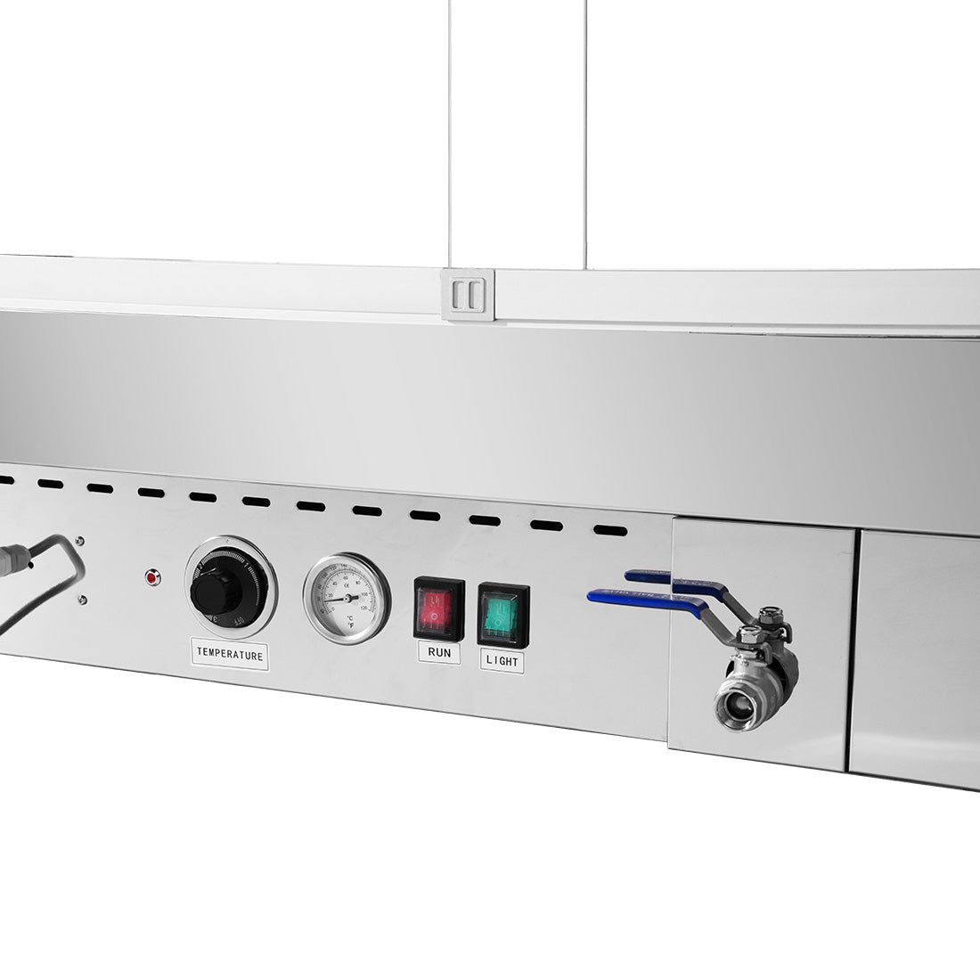 Bonvue Angled Countertop Wet and Dry Bain Marie BM14TC - Commercial Kitchen Appliances