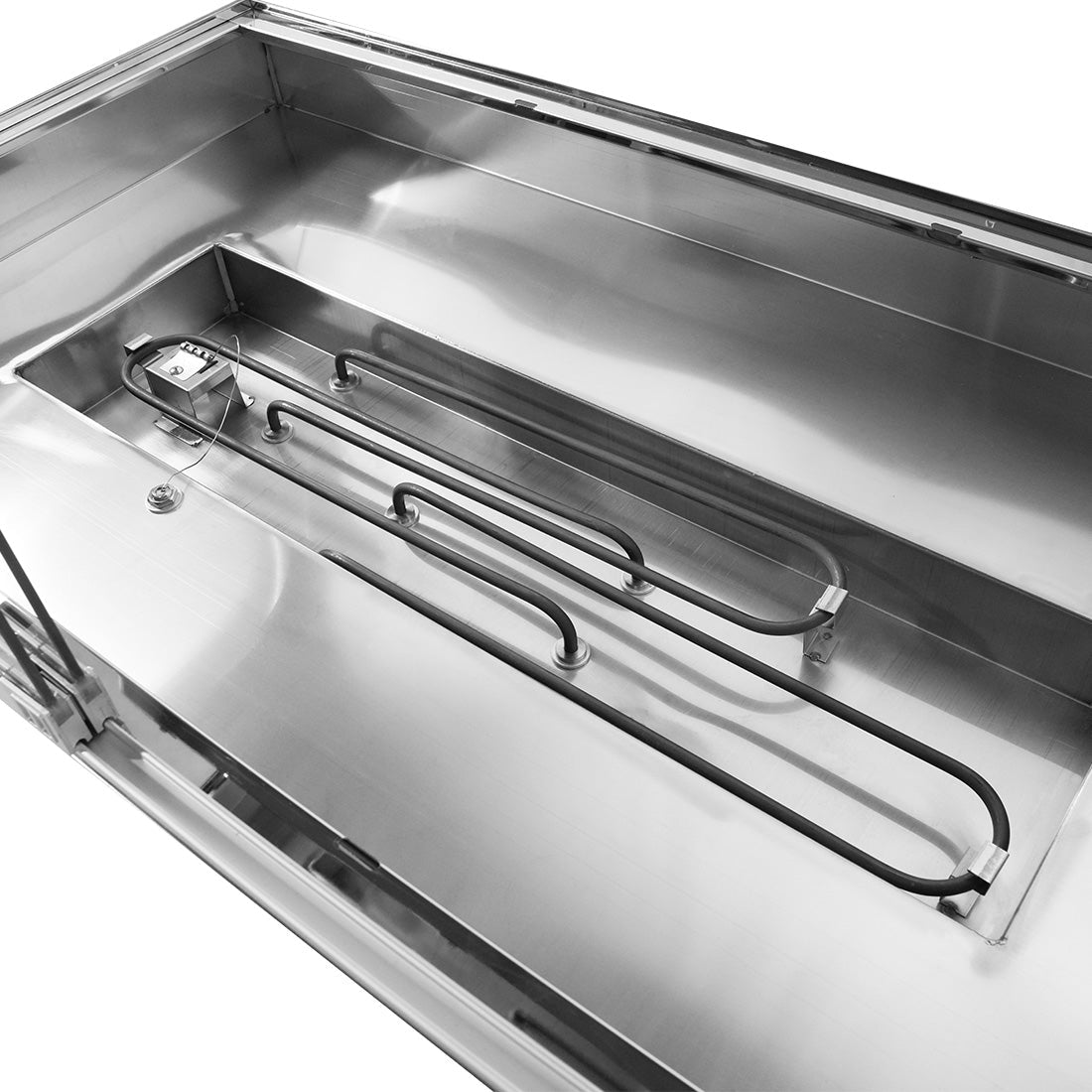 Bonvue Angled Countertop Wet and Dry Bain Marie BM14TC - Commercial Kitchen Appliances