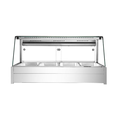 Bonvue Angled Countertop Wet and Dry Bain Marie BM14TC - Commercial Kitchen Appliances