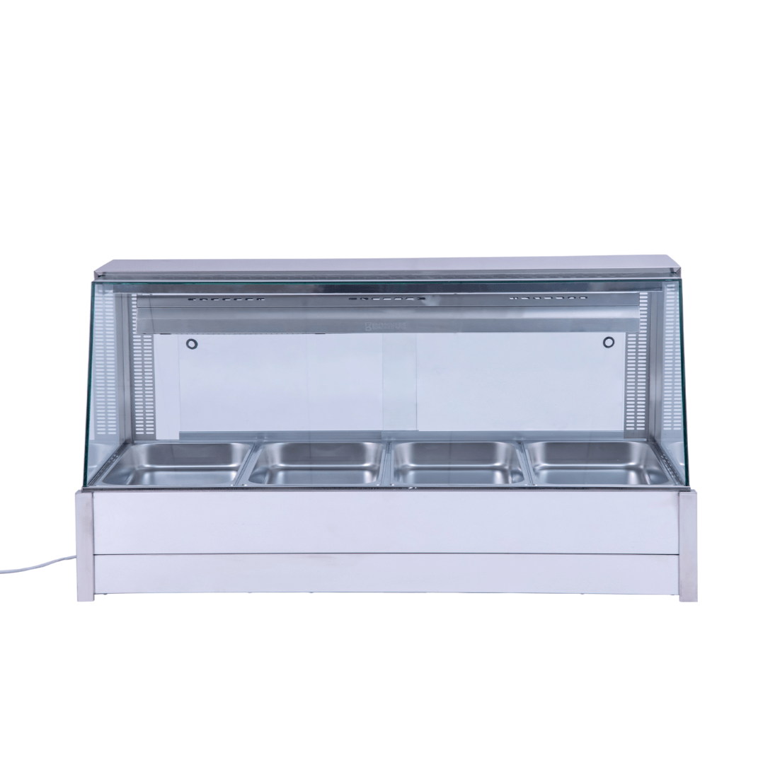 Bonvue Angled Countertop Wet and Dry Bain Marie BM14TC - BM14TC