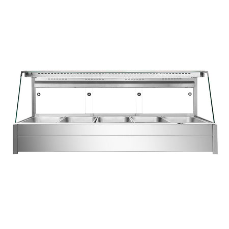 Bonvue Angled Countertop Wet and Dry Bain Marie BM17TC - Commercial Kitchen Appliances