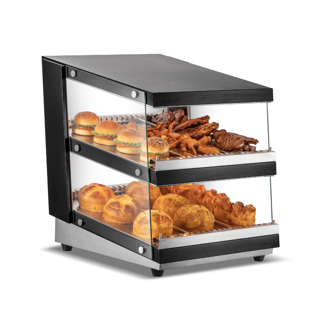 Bonvue Backfill Heated Display Cabinet HWB2 - 65 - Commercial Kitchen Appliances