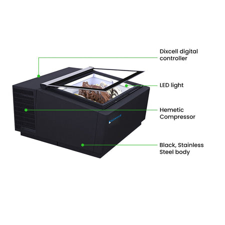 Bonvue Bench Top Gelato / Ice cream Display Showcase CGD - 03B - Commercial Kitchen Appliances