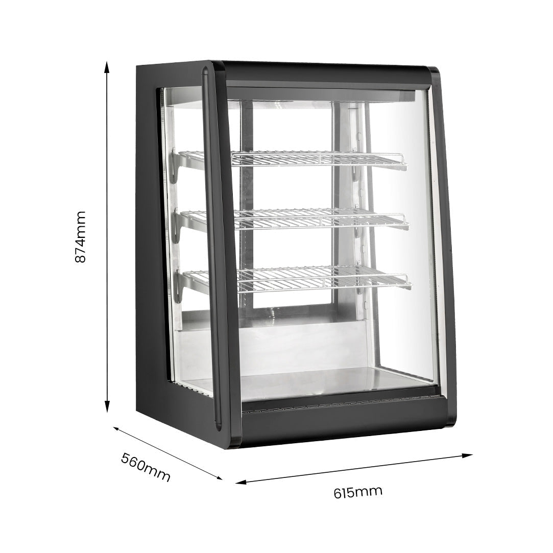 Bonvue Chilled Angled Counter - Top Food Display - CTA - 146 - Commercial Kitchen Appliances