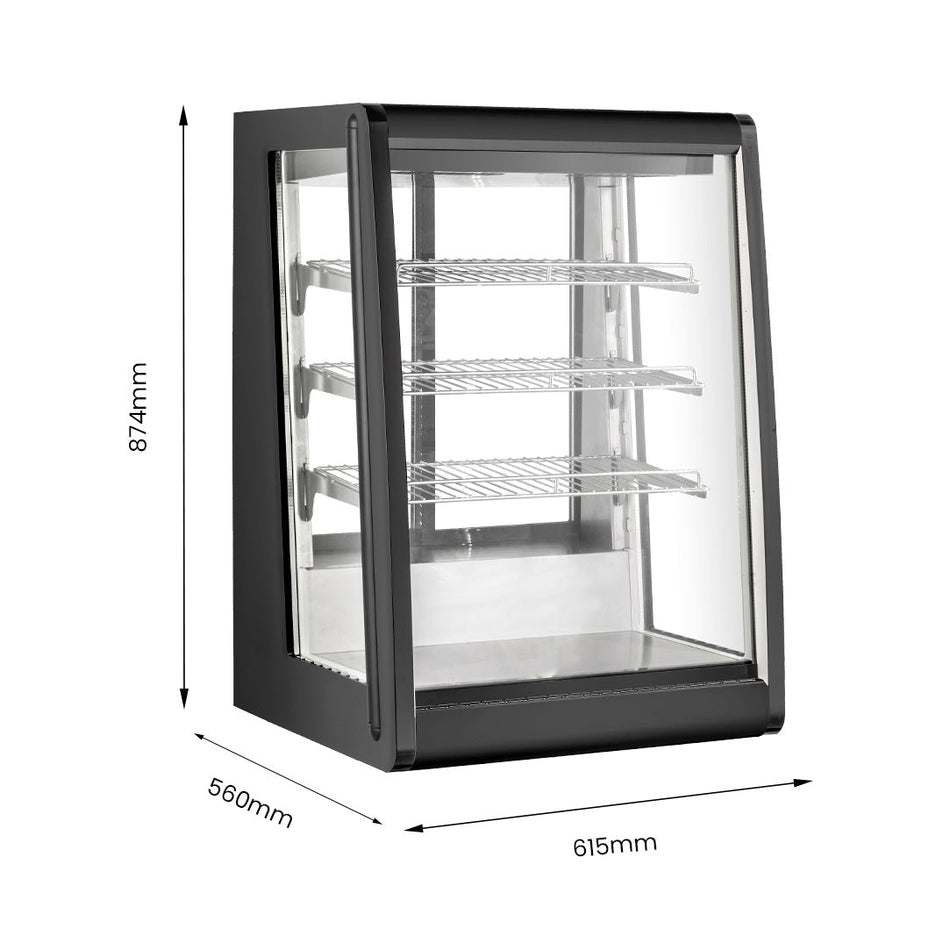 Bonvue Chilled Angled Counter - Top Food Display - CTA - 146 - Commercial Kitchen Appliances