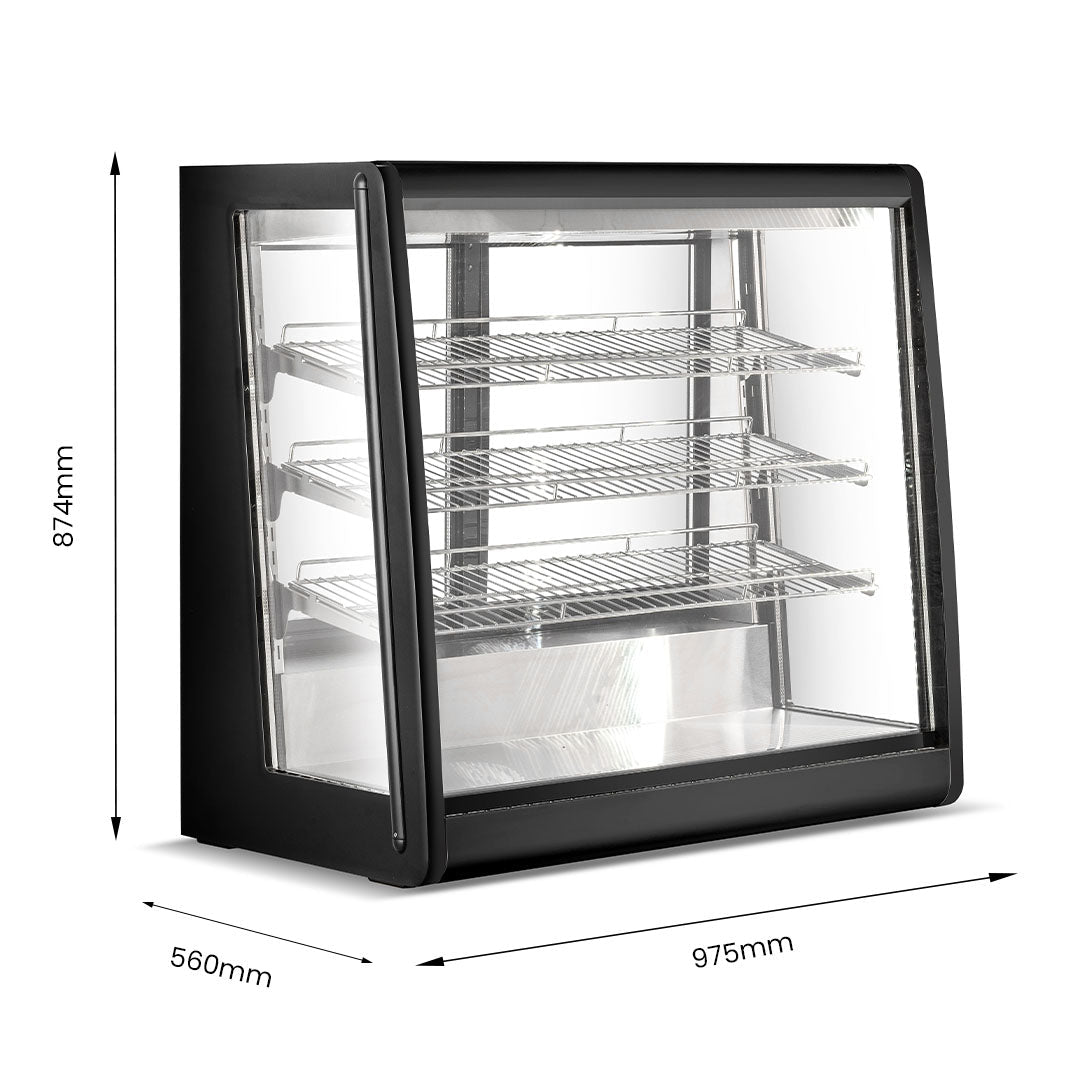 Bonvue Chilled Angled Counter - Top Food Display - CTA - 246 - Commercial Kitchen Appliances