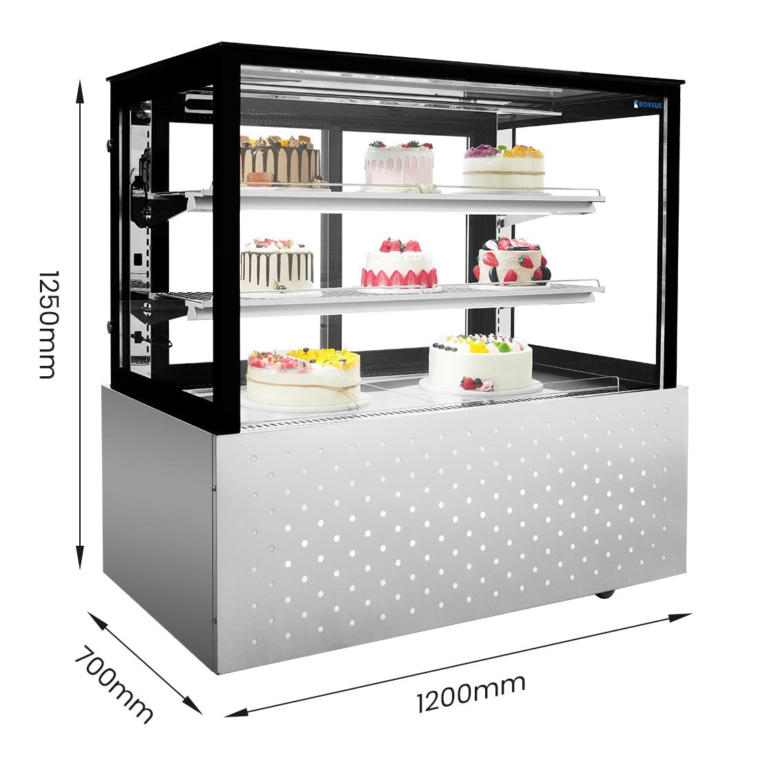Bonvue Chilled Food Display SG120FA - 2XB - Commercial Kitchen Appliances