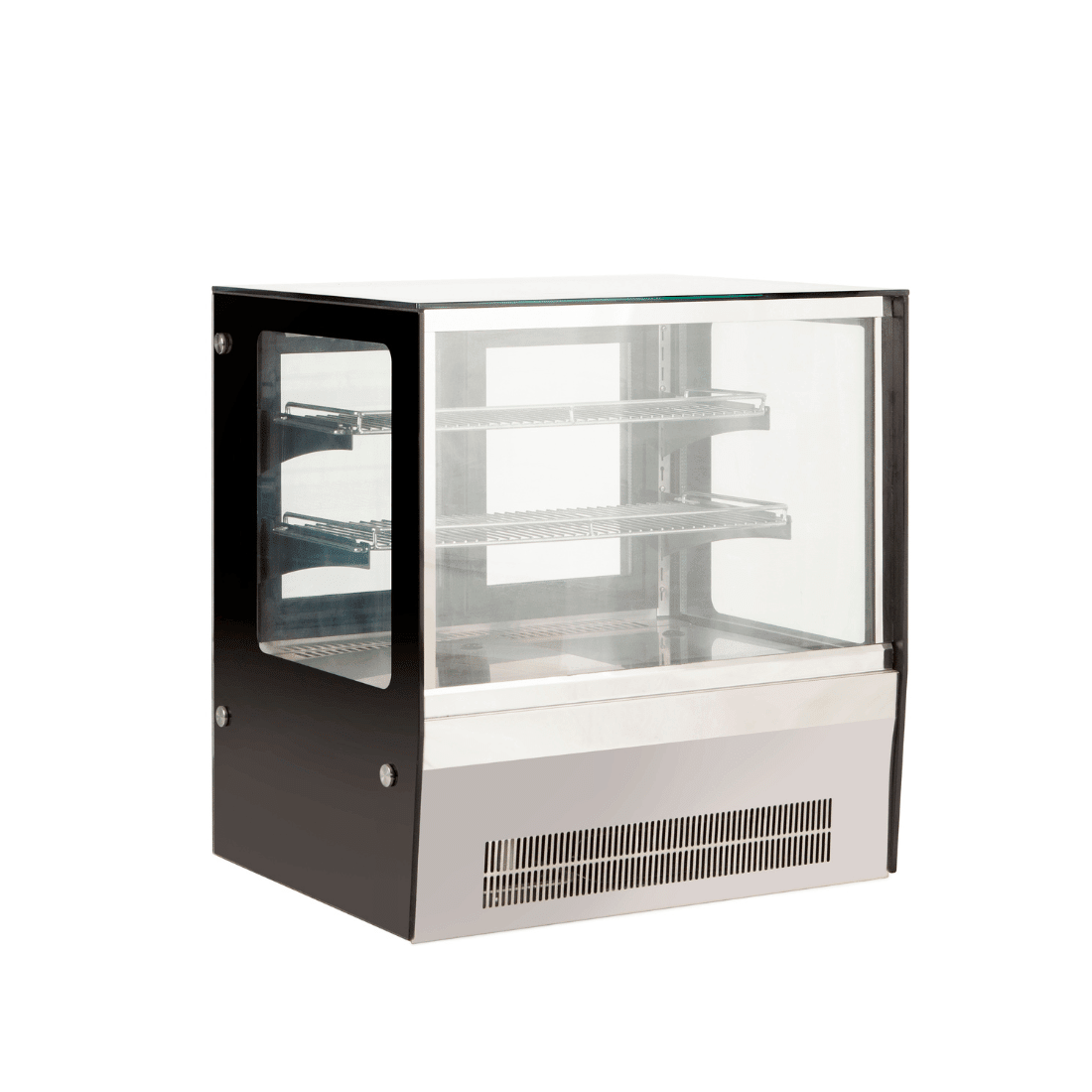 Bonvue Counter Top Square Glass Cold Food Display GN - 660RT - Commercial Kitchen Appliances