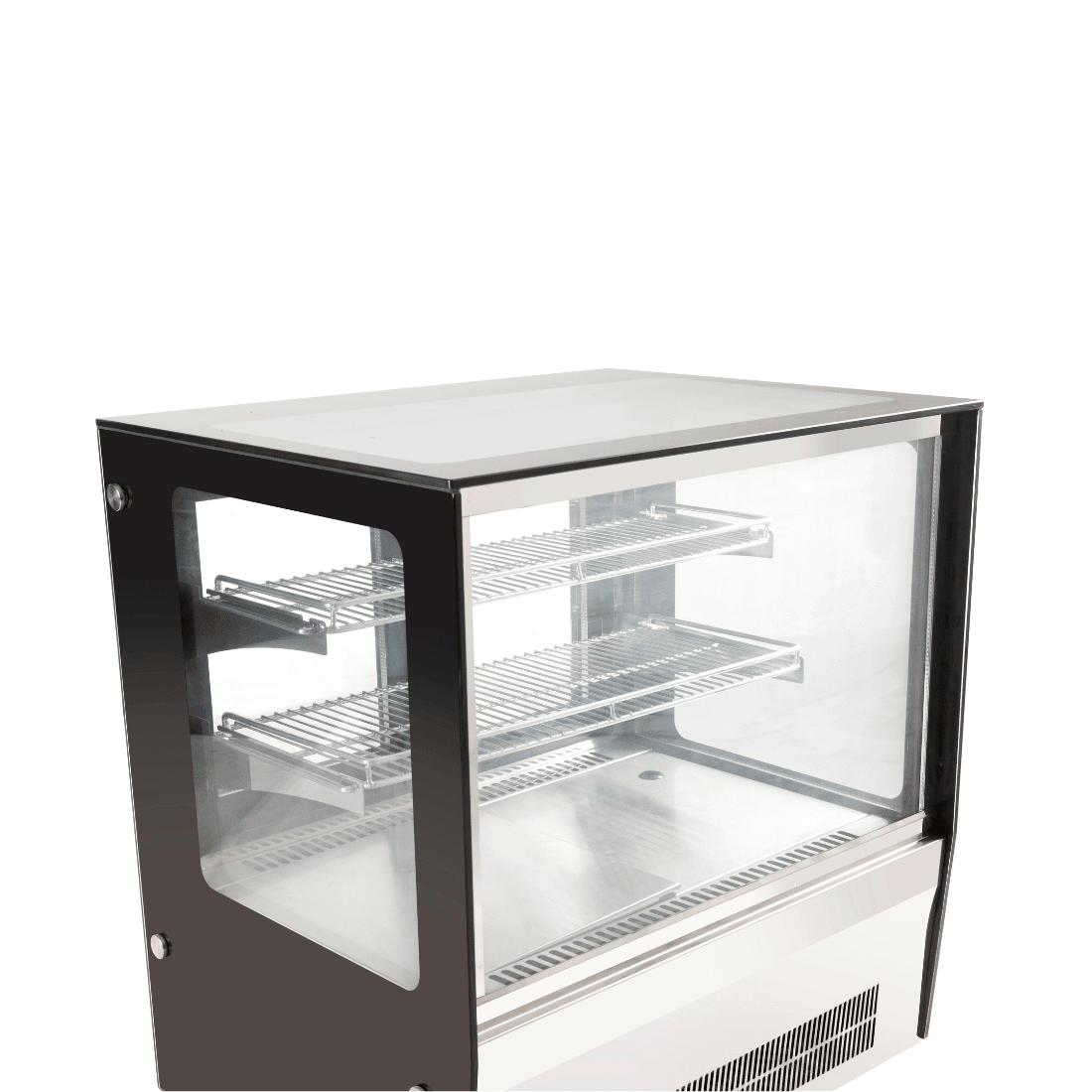 Bonvue Counter Top Square Glass Cold Food Display GN - 660RT - Commercial Kitchen Appliances