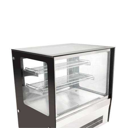 Bonvue Counter Top Square Glass Cold Food Display GN - 660RT - Commercial Kitchen Appliances