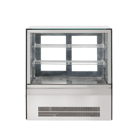 Bonvue Counter Top Square Glass Cold Food Display GN - 660RT - Commercial Kitchen Appliances