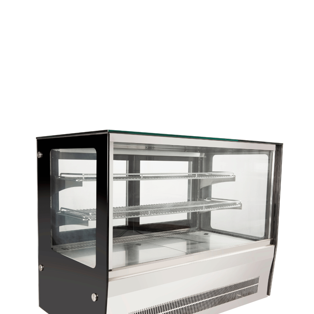 Bonvue Counter Top Square Glass Cold Food Display GN - 900RT - Commercial Kitchen Appliances