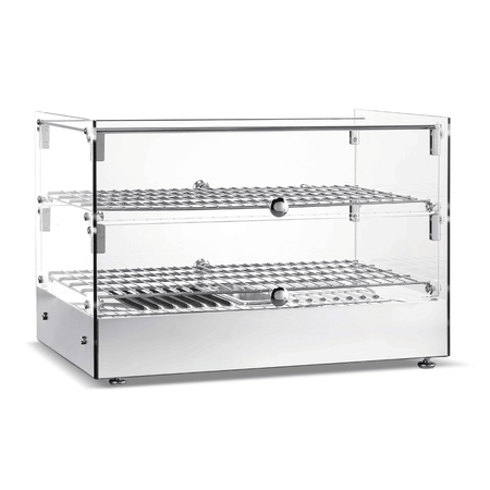 Bonvue Countertop Self - Service Heated Food Display HSW - 50 - Commercial Kitchen Appliances