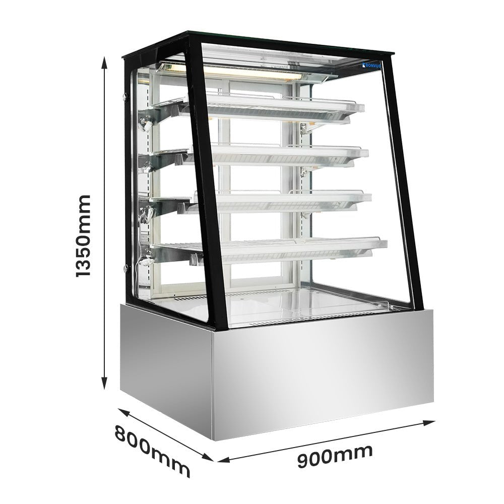Bonvue Deluxe Heated Display Cabinet H-SLP830C - Commercial Kitchen Appliances