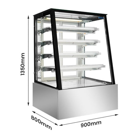 Bonvue Deluxe Heated Display Cabinet H-SLP830C - Commercial Kitchen Appliances