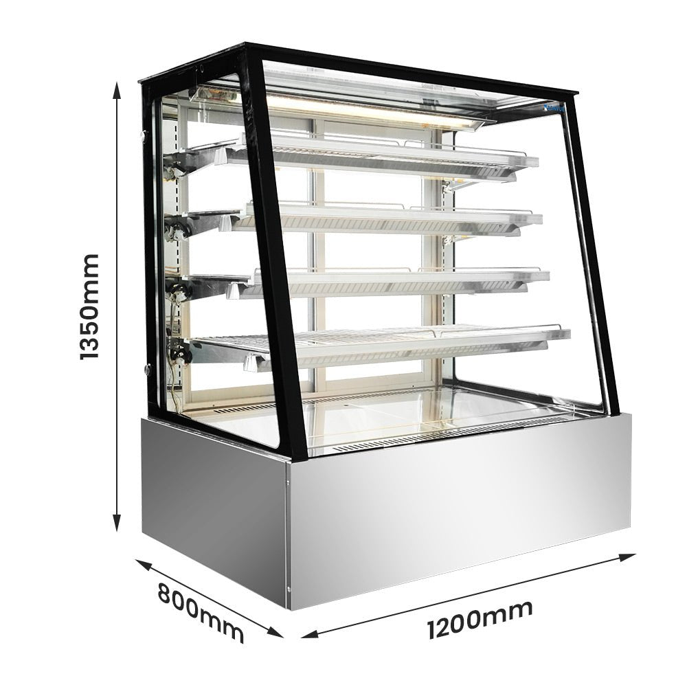 Bonvue Deluxe Heated Display Cabinet H-SLP840C - Commercial Kitchen Appliances