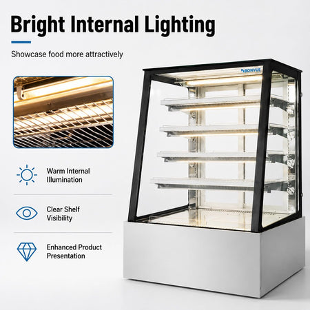 Bonvue Deluxe Heated Display Cabinet H-SLP840C - Commercial Kitchen Appliances