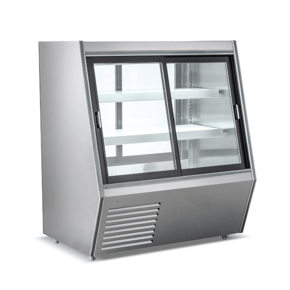 Bonvue DUAL - ACCESS Refrigerated Deli, Meat and Seafood Display Case AMS - 12DD - Commercial Kitchen Appliances
