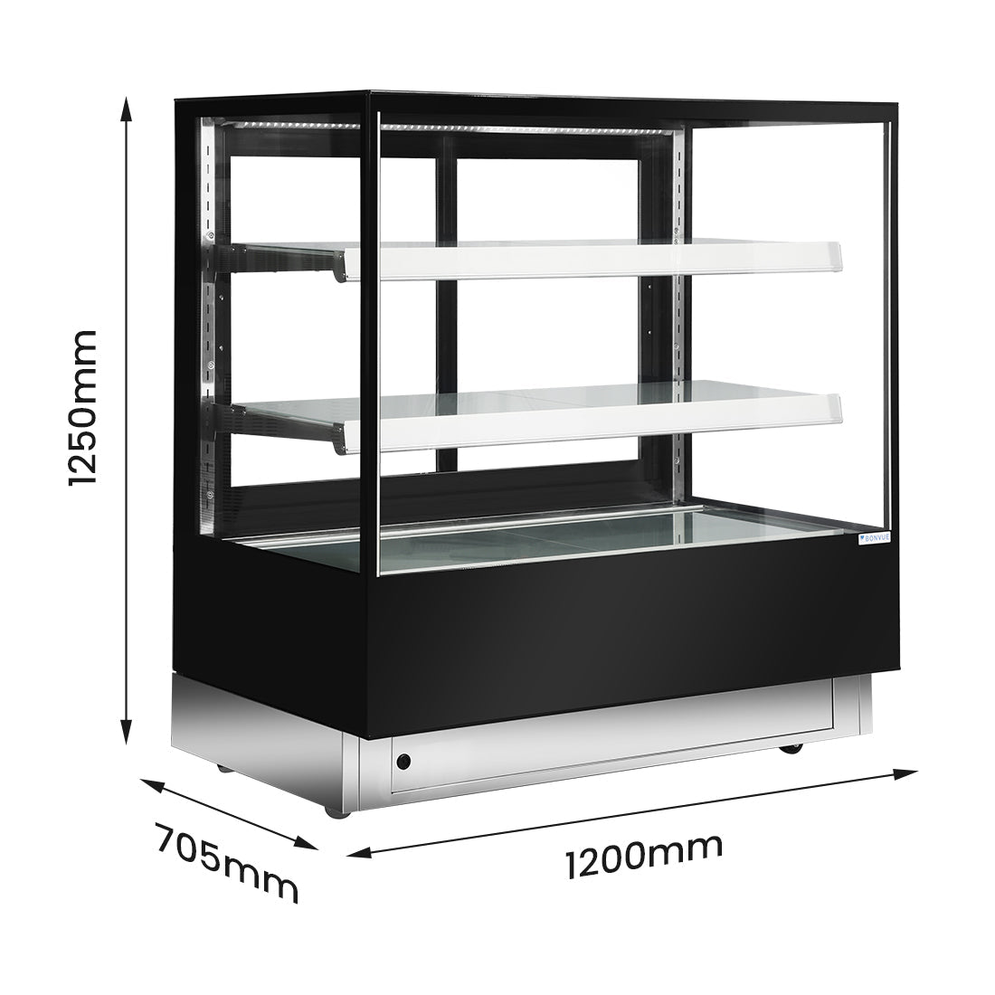 Bonvue Elite Cold Displays with 2 Shelves CL1200 - 2S - Commercial Kitchen Appliances