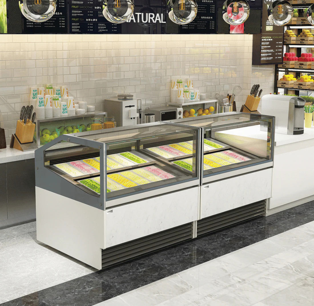 Bonvue  Gelato / Ice Cream Display Showcase SGD-18 - commercial kitchen equipment - SGD-18 Image 3