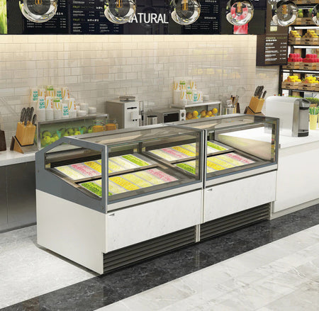 Bonvue  Gelato / Ice Cream Display Showcase SGD-18 - commercial kitchen equipment - SGD-18 Image 3