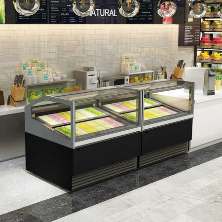 Bonvue Gelato / Ice Cream Display Showcase SGD - 12B - Commercial Kitchen Appliances