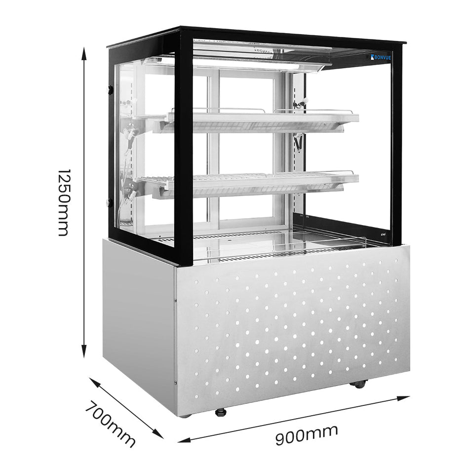 Bonvue Heated Food Display SG090FE - 2XB - Commercial Kitchen Appliances
