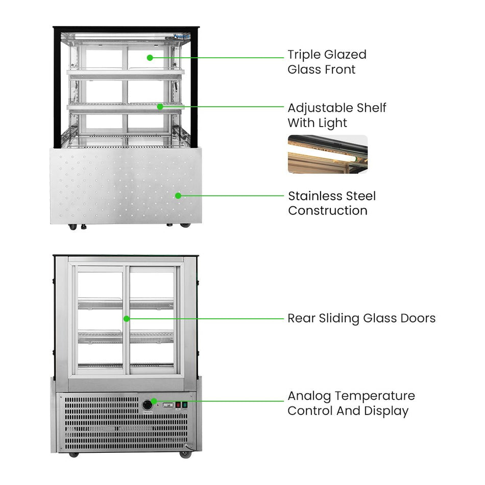 Bonvue Heated Food Display SG090FE - 2XB - Commercial Kitchen Appliances