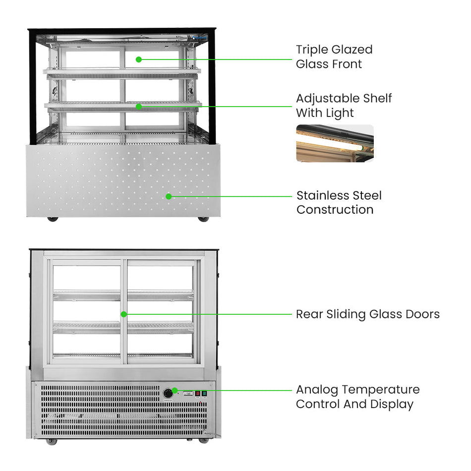 Bonvue Heated Food Display SG120FE - 2XB - Commercial Kitchen Appliances