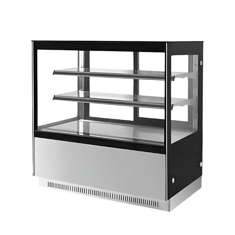 Bonvue Modern 2 Shelves Cake Or Food Display GAN-1500RF2 - commercial kitchen equipment - GAN-1500RF2
