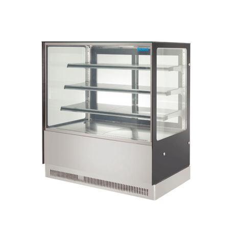 Bonvue Modern 3 Shelves Cake Or Food Display GAN-1200RF3 - commercial kitchen equipment - GAN-1200RF3