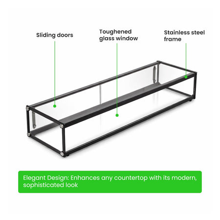 Bonvue AD1-1200 ambient display — 68 L countertop showcase