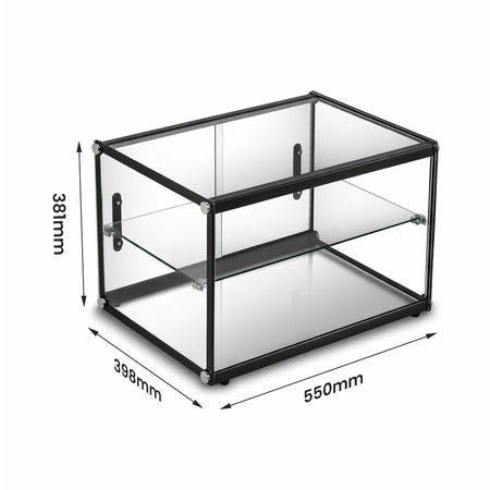 Bonvue Pre - assembled Two Layer Ambient Showcase AD2 - 550 - Commercial Kitchen Appliances