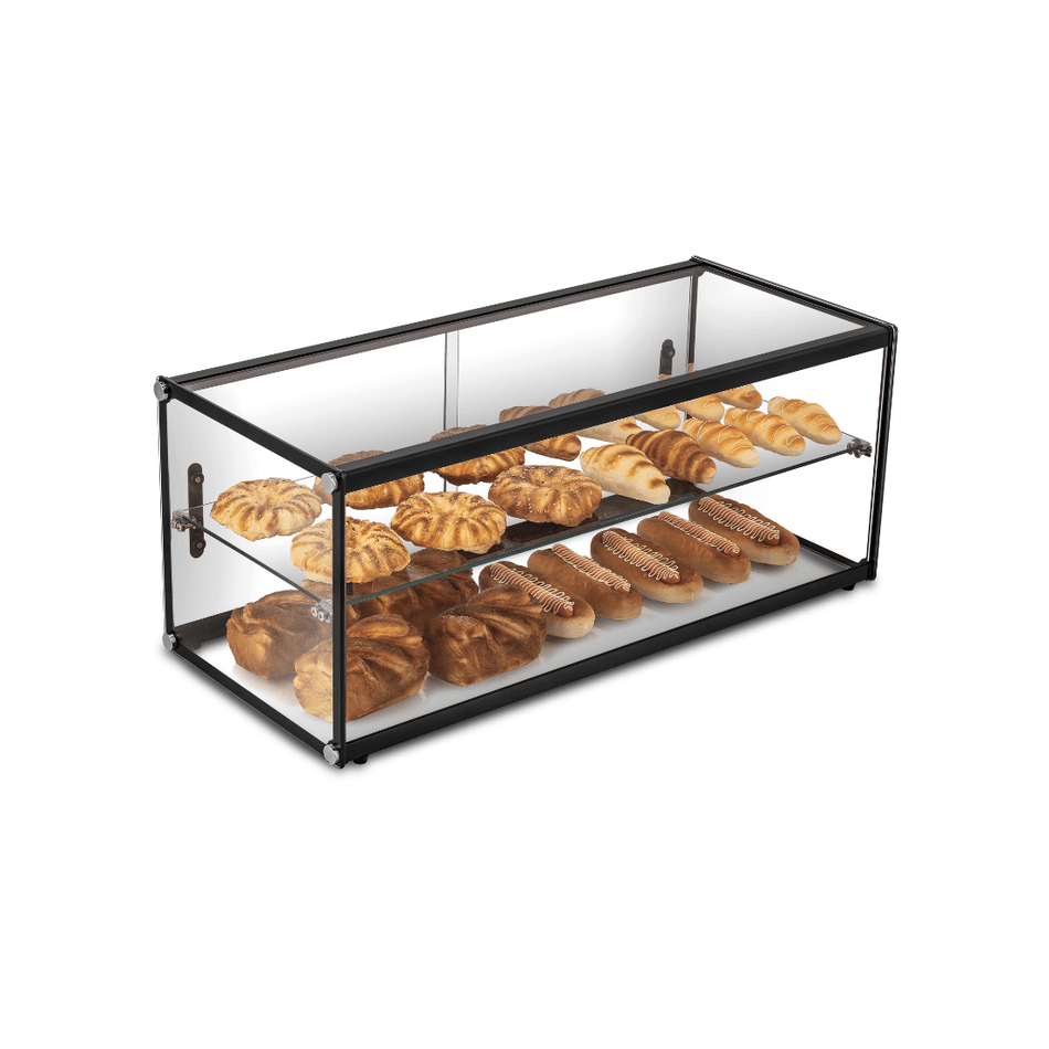 Bonvue Pre - assembled Two Layer Ambient Showcase AD2 - 900 - Commercial Kitchen Appliances
