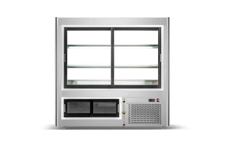 Bonvue Refrigerated Deli Meat and Seafood Display Case – AMS - 15 - Commercial Kitchen Appliances