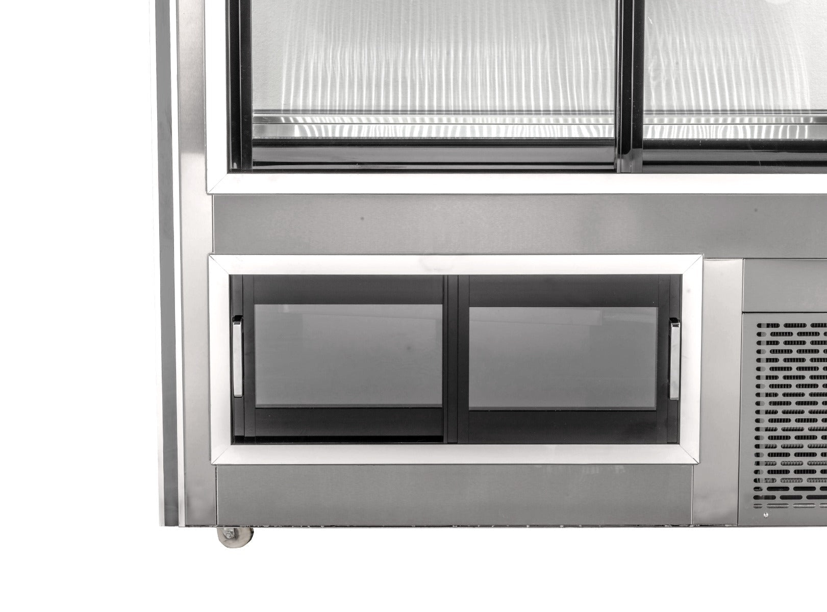 Bonvue Refrigerated Deli Meat and Seafood Display Case – AMS - 15 - Commercial Kitchen Appliances