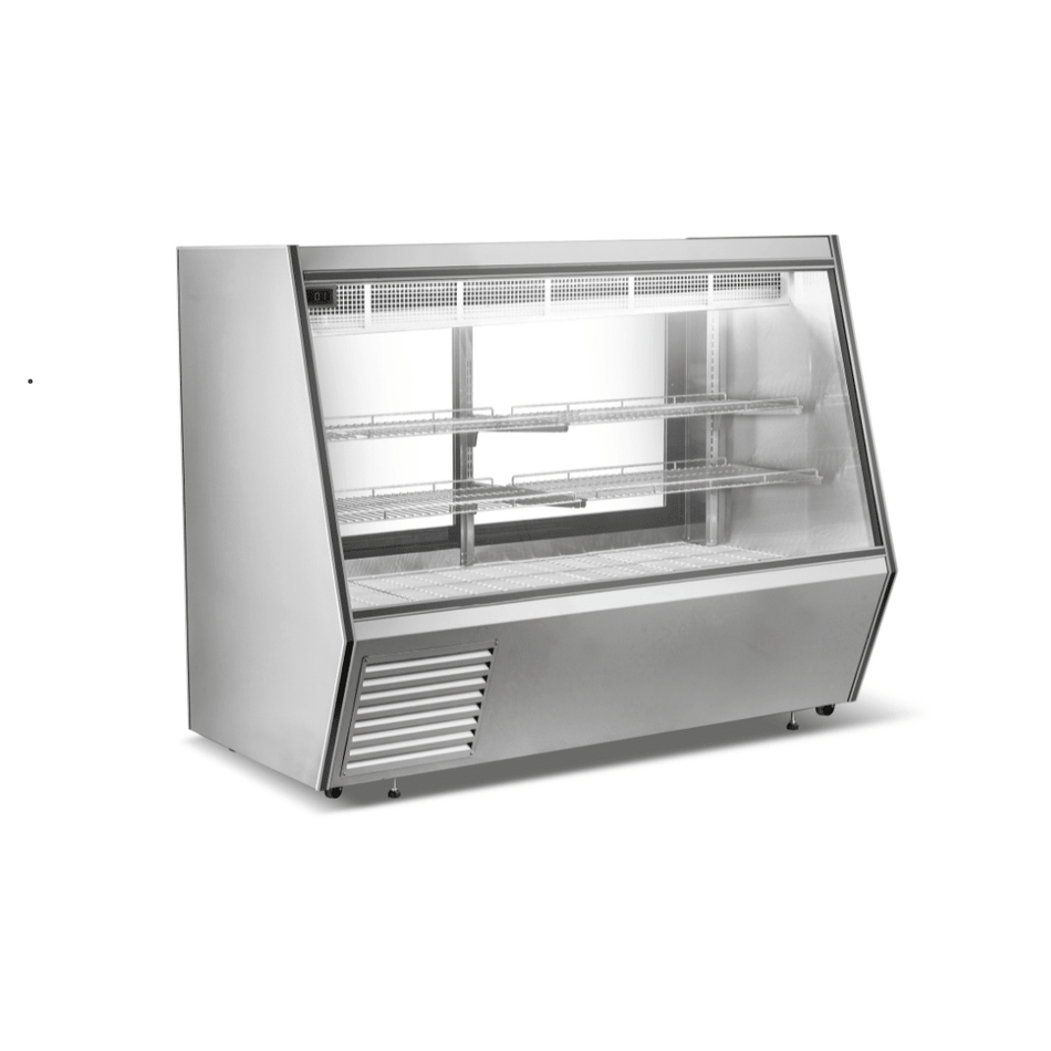 Bonvue Refrigerated Deli Meat and Seafood Display Case – AMS - 18 - Commercial Kitchen Appliances