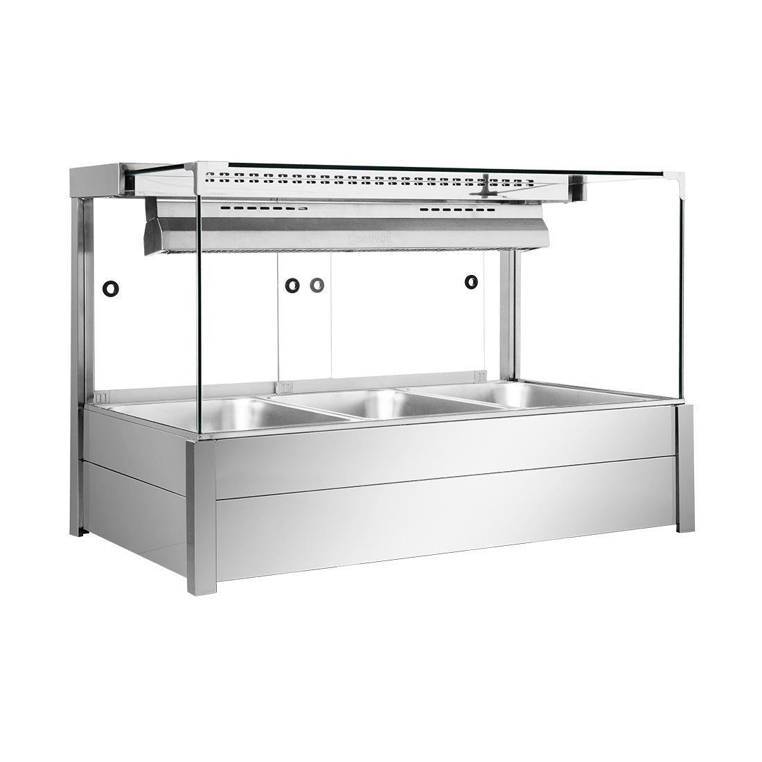 Bonvue Square Countertop Wet and Dry Bain Marie BM11SC - Commercial Kitchen Appliances