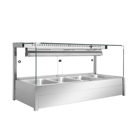 Bonvue Square Countertop Wet and Dry Bain Marie BM14SC - Commercial Kitchen Appliances