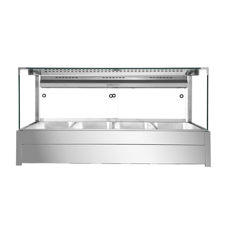 Bonvue Square Countertop Wet and Dry Bain Marie BM14SC - Commercial Kitchen Appliances