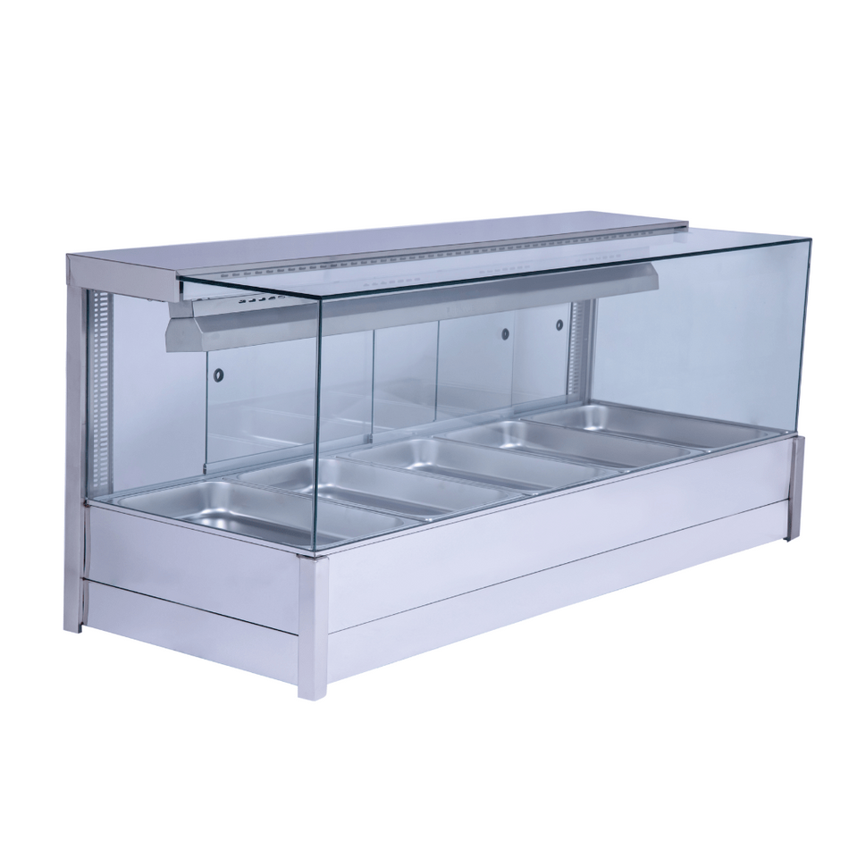 Bonvue Square Countertop Wet and Dry Bain Marie BM17SC - BM17SC